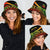 Vanuatu Custom Personalised Bucket Hat - Reggae Polynesian Tentacle Tribal - Polynesian Pride