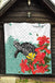 Hawaii Turle Sea Hibiscus Premium Quilt - Polynesian Pride