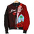 Guam Polynesian Custom Personalised Men's Bomber Jacket - Coat Of Arm With Hibiscus - Polynesian Pride