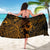 Palau Sarong - Turtle Hibiscus Pattern Gold - Polynesian Pride