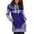 American Samoa Women's Hoodie Dress - Polynesian Flag Chief - Polynesian Pride