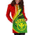 Hawaii Polynesian Kanaka Maoli Flag Matan Ray Tribal Tattoo Tank Dress Hoodie - Polynesian Pride