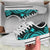 Papua New Guinea Low Top Canvas Shoes - Turquoise Tentacle Turtle - Polynesian Pride