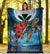 Hawaii Turtle Kanaka Hibiscus Stary Night Premium Blanket - Polynesian Pride