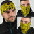 Hawaiian Polynesian Tatau Turtle Yellow Bandana 3 - Pack - Polynesian Pride