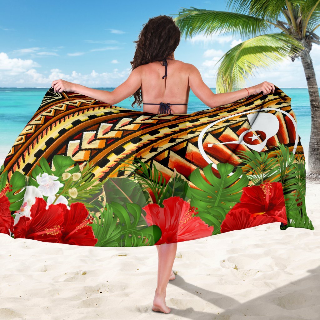 Yap Micronesia Sarong - Vintage Pattern SARONG ONE SIZE GOLD - Polynesian Pride