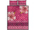 Hawaii Hibiscus Pattern Quilt Bed Set - Ver 2 Quilt Bed Set Pink - Polynesian Pride