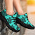 Polynesian Turtle Palm And Sea Pebbles Turquoise Chunky Sneakers - Polynesian Pride