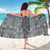 Polynesian Sarong Black And White - Polynesian Pride