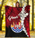 Tahiti Polynesian Custom Personalised Premium Blanket - Tribal Wave Tattoo Flag Style - Polynesian Pride