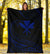 Kanaka Premium Blanket - Blue - Frida Style - Polynesian Pride