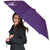 Hawaii Dolphin Violet Background Umbrella - Polynesian Pride