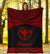 Hawaii Polynesian Premium Blanket - Hawaii Pride Red Version - Polynesian Pride