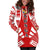 Tonga Hoodie Dress - Polynesian Tattoo Flag - Polynesian Pride