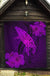 Hawaii Whale Swim Poly Purple Premium Quilt - Polynesian Pride