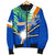 Marshall Islands Rugby Men Bomber Jacket Coconut Leaves - Polynesian Pride