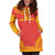 New Caledonia Women's Hoodie Dress - Polynesian Flag Chief - Polynesian Pride