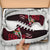 Fiji Polynesian Sneakers - Coat Of Arm With Hibiscus - Polynesian Pride