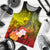 Samoa Men's Tank Top - Humpback Whale with Tropical Flowers (Yellow) Yellow - Polynesian Pride