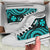 Wallis and Futuna High Top Canvas Shoes - Turquoise Tentacle Turtle - Polynesian Pride