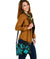 Wallis and Futuna Shoulder Handbag - Turquoise Tentacle Turtle - Polynesian Pride