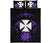 Wallis And Futuna Polynesian Quilt Bed Set Hibiscus Purple - Polynesian Pride