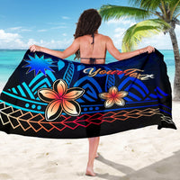 Nauru Custom Personalised Sarong - Vintage Tribal Mountain - Polynesian Pride