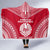 French Polynesia Flag Polynesian Chief Hooded Blanket - Polynesian Pride