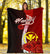 Hawaii Polynesian Premium Blanket - Coat Of Arm With Hibiscus - Polynesian Pride