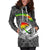 Guam Women's Hoodie Dress - Turtle Guam Seal Chamorro - Polynesian Pride