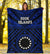 Cook Island Premium Blanket - Seal With Polynesian Tattoo Style ( Blue) - Polynesian Pride