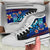 Tahiti High Top Shoes Blue - Vintage Tribal Mountain - Polynesian Pride