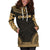 Chuuk Women's Hoodie Dress - Polynesian Gold Chief - Polynesian Pride