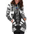 Samoa Hoodie Dress - Polynesian Tattoo Black - Polynesian Pride