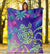 Hawaii Turtle Tropical Kanaka Maoli Premium Blanket - Yez Style - Polynesian Pride