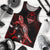 Guam Men Tank Top - Turtle With Blooming Hibiscus Red Red - Polynesian Pride