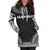 Hawaii Women's Hoodie Dress - Polynesian Black Chief - Polynesian Pride