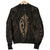 Hawaii Kakau Makau Fish Hook Kanaka Map Men's Bomber Jacket Polynesian - Gold - Polynesian Pride