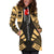 Wallis And Futuna Hoodie Dress - Polynesian Tattoo Gold - Polynesian Pride