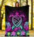 Hawaii Turtle Polynesian Turquoise Premium Blanket - Kuly Style - Polynesian Pride