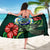 Federated States of Micronesia Polynesian Sarong - Green Turtle Hibiscus - Polynesian Pride