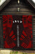 Society Islands Premium Quilt - Society Islands Flag Polynesian Red Tattoo - Polynesian Pride