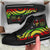 Palau High Top Canvas Shoes - Reggae Tentacle Turtle - Polynesian Pride