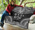 Fiji Premium Quilt - Fiji Coat Of Arms Polynesian Chief Black Version - Polynesian Pride