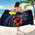 Palau Polynesian Sarong - Blue Turtle Hibiscus - Polynesian Pride