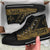 Kosrae State High Top Shoes - Gold Color Symmetry Style - Polynesian Pride