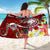 Fiji Custom Personalised Sarong - Turtle Plumeria (Red) - Polynesian Pride