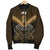 Maori Manaia New Zealand Men Bomber Jacket Gold - Polynesian Pride