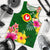 American Samoa Men's Tank Top - Manu'atele Hibiscus Flag Green - Polynesian Pride