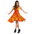 Hawaiian Women's Dress - Hibiscus Tropical Leaves Yellow - Polynesian Pride